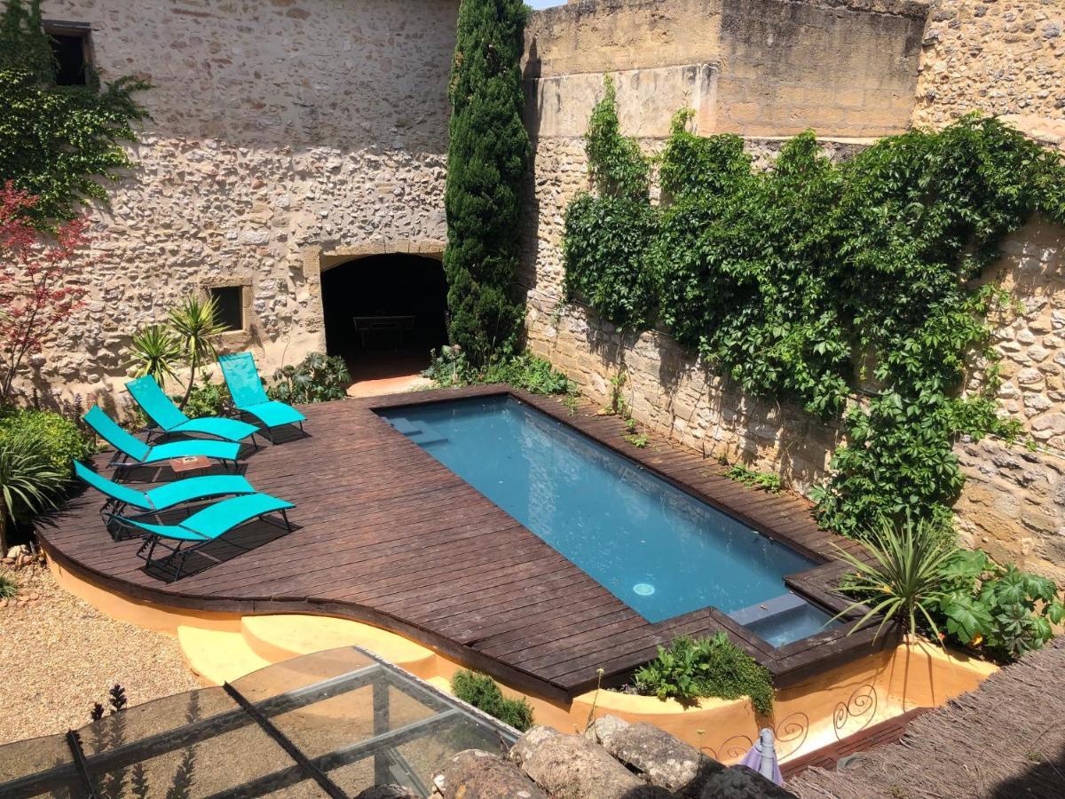 La Maison Du Barry - Piscine - Billard - 10 Personnes Collias Exterior photo