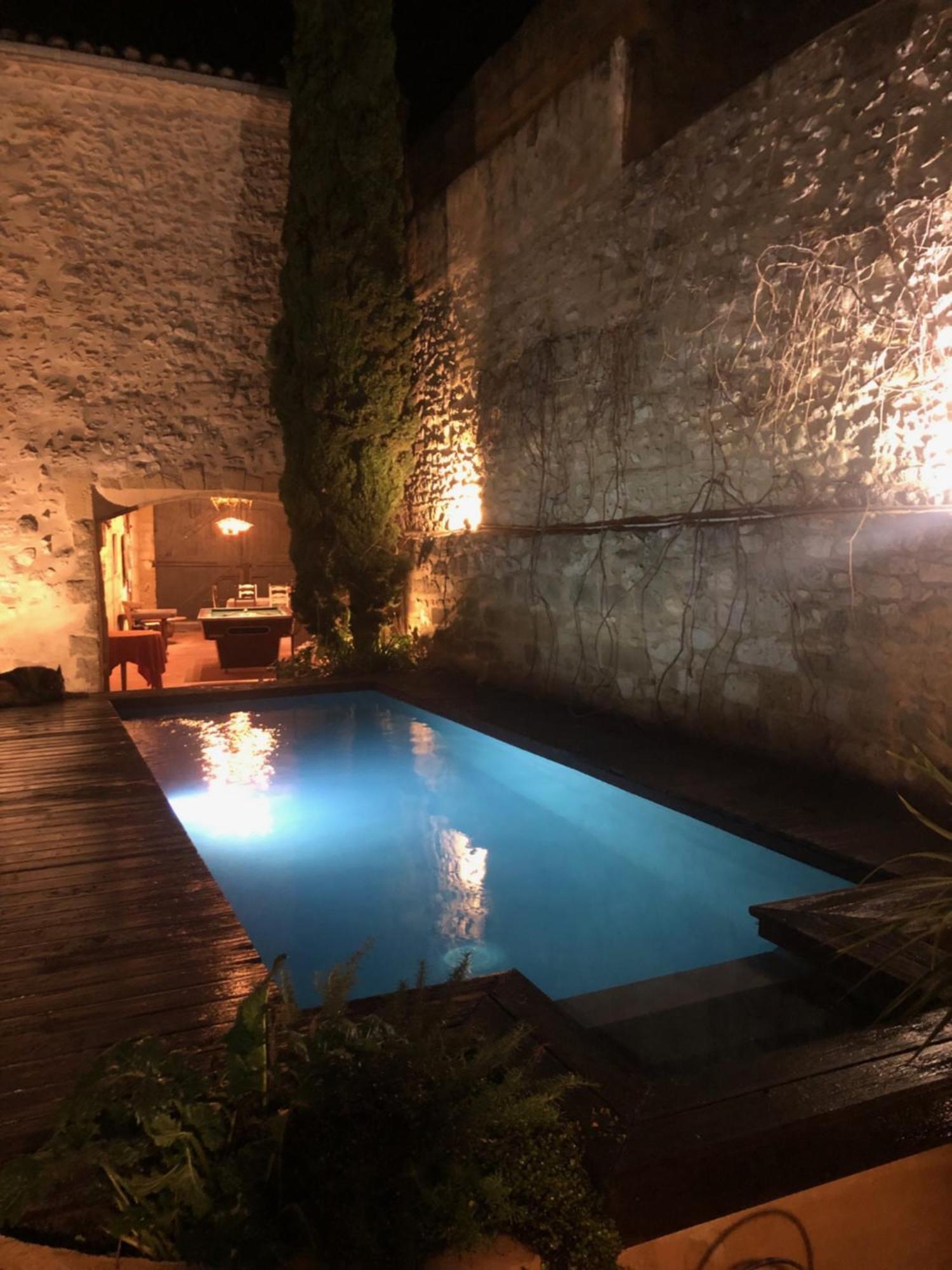 La Maison Du Barry - Piscine - Billard - 10 Personnes Collias Exterior photo